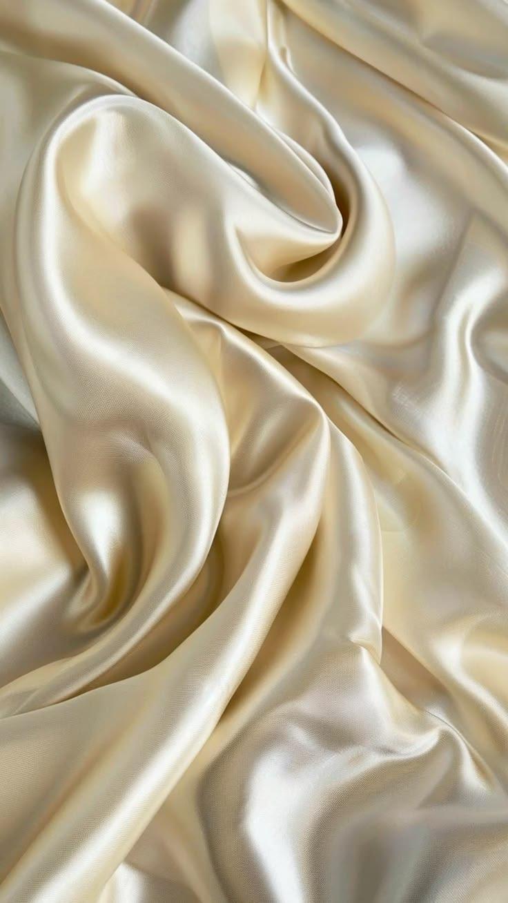 Lustrous silk threads catching light