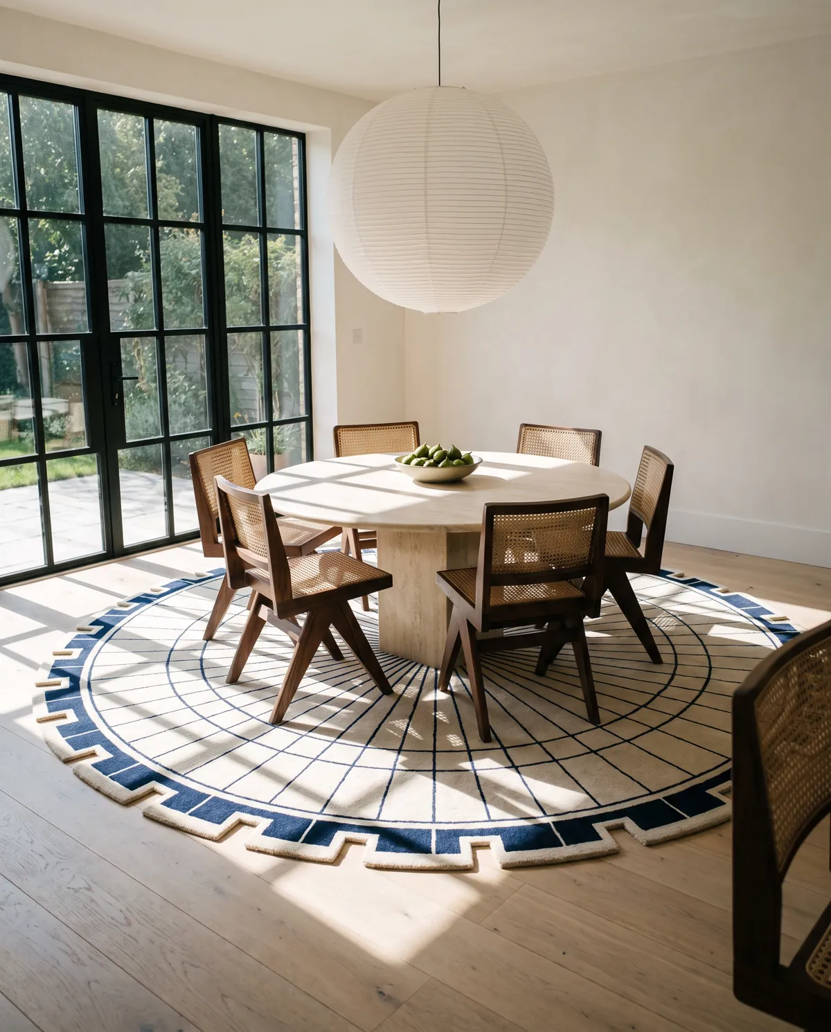 Jai Prakash, a rug from the Meridian collection, in a room