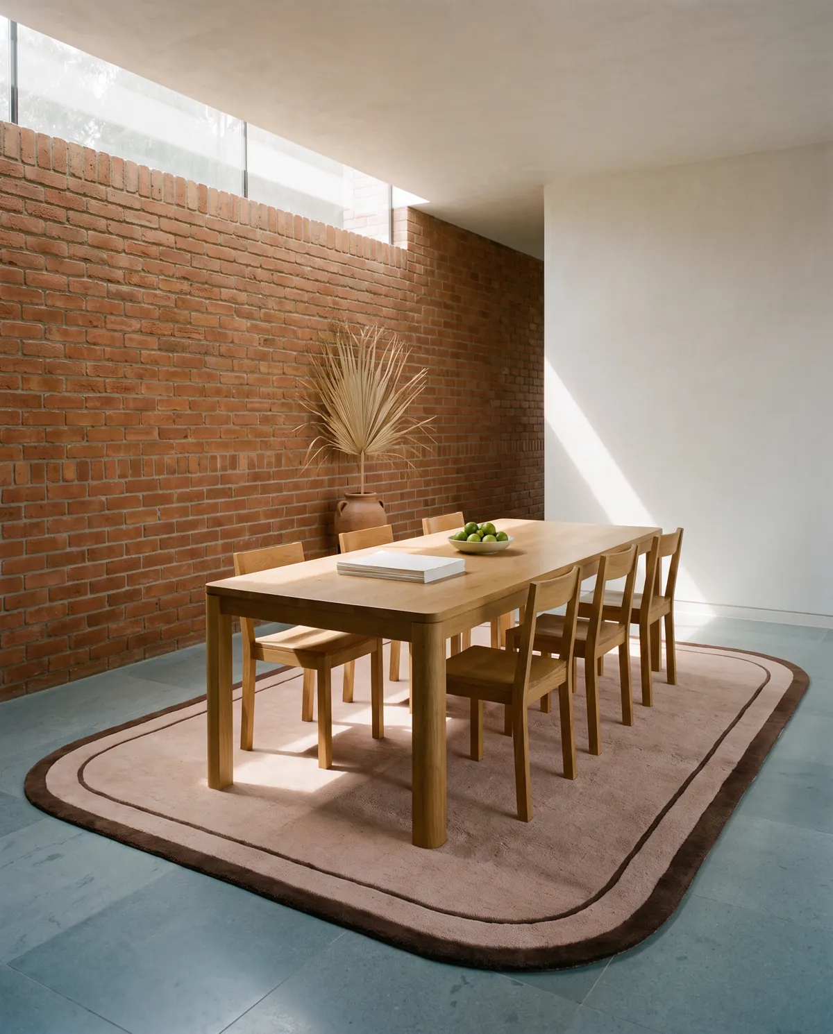 Kinara, a rug from the Oon collection, in a room
